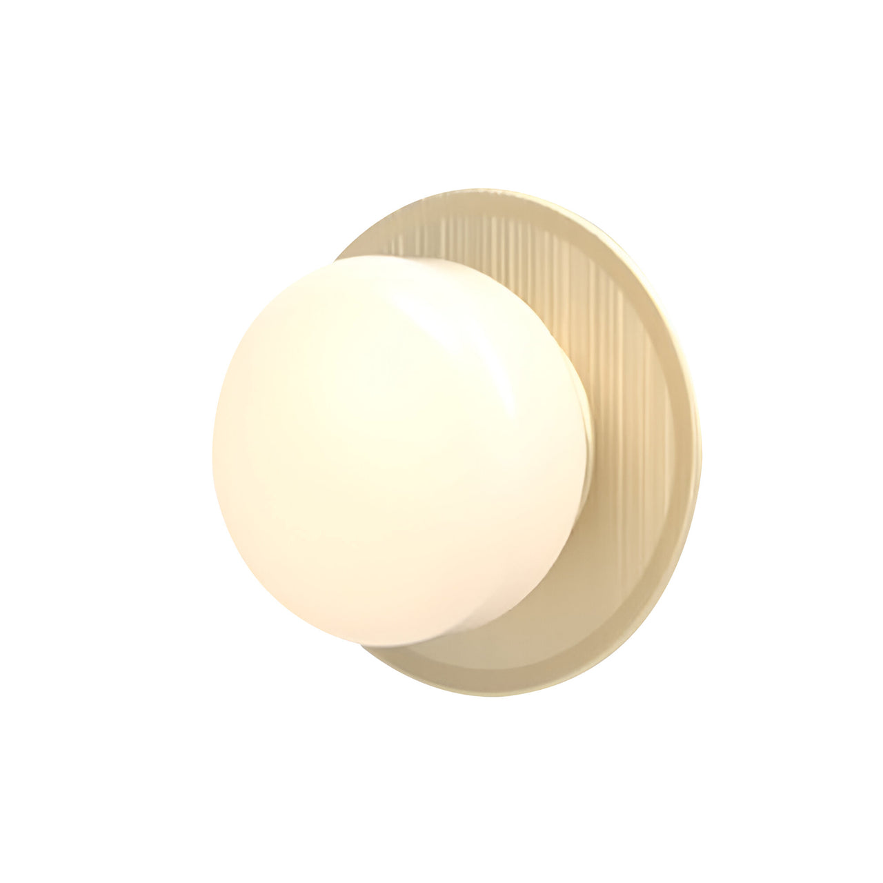 Pastille IP65 Wall Lamp: Disc + Droplet + Satin Brass