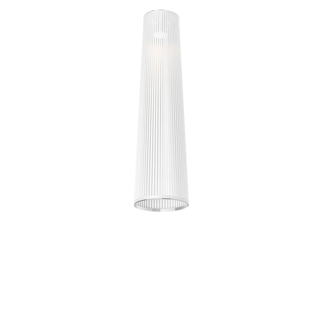 Solis Flush Lamp: Medium + White