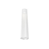 Solis Flush Lamp: Medium + White