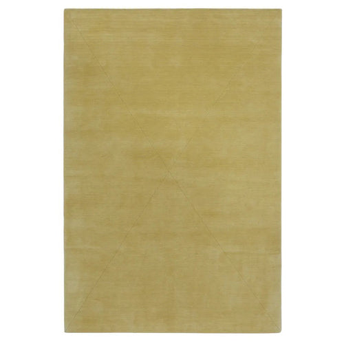 Salt Handloom Rectangle Rug: Large + Mustard