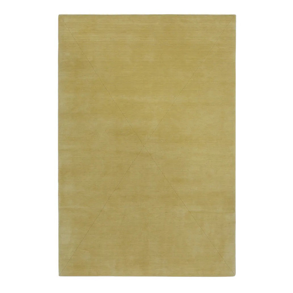 Salt Handloom Rectangle Rug: Medium + Mustard