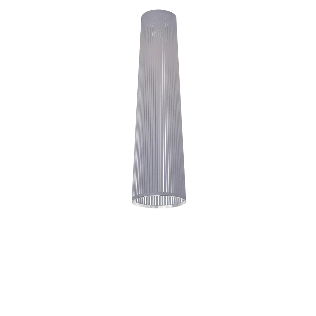 Solis Flush Lamp: Medium + Silver