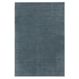 Salt Handloom Rectangle Rug: Large + Pearl Blue 