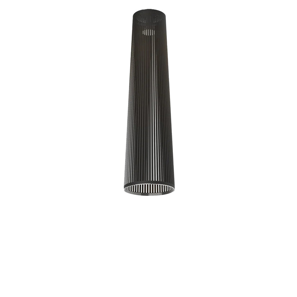 Solis Flush Lamp: Medium + Black