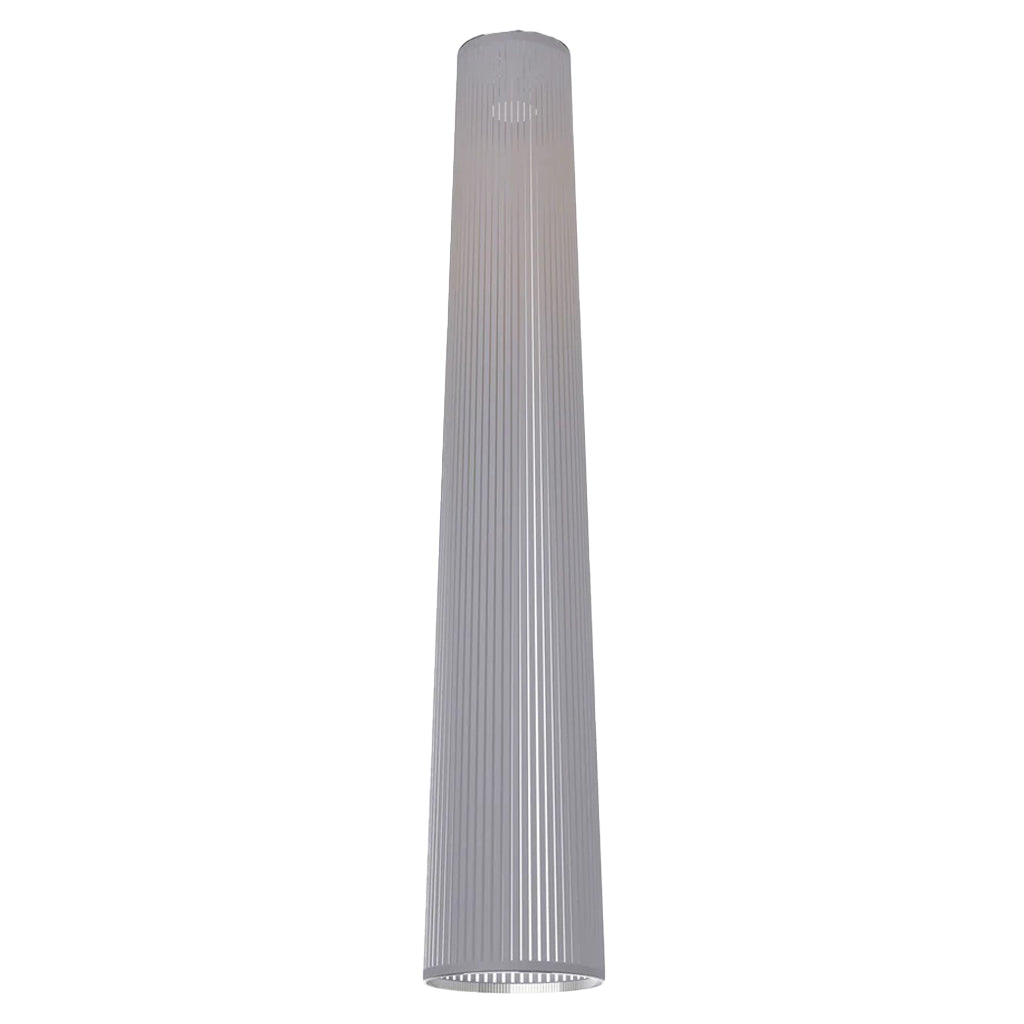 Solis Flush Lamp: High + Silver
