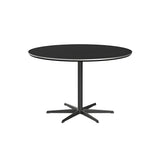 Circular Dining Table: 6 Star Base + Small - 47.2