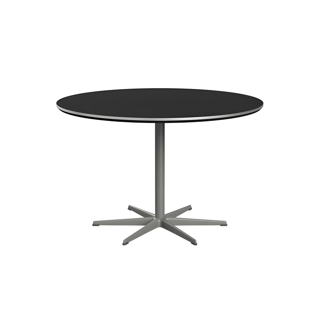 Circular Dining Table: 6 Star Base + Small - 47.2