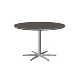 Circular Dining Table: 6 Star Base + Small - 47.2