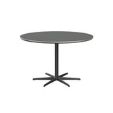 Circular Dining Table: 6 Star Base + Small - 47.2