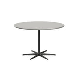 Circular Dining Table: 6 Star Base + Small - 47.2