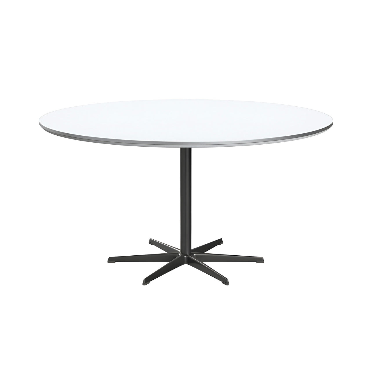 Circular Dining Table: 6 Star Base + Large - 57.1