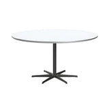 Circular Dining Table: 6 Star Base + Large - 57.1