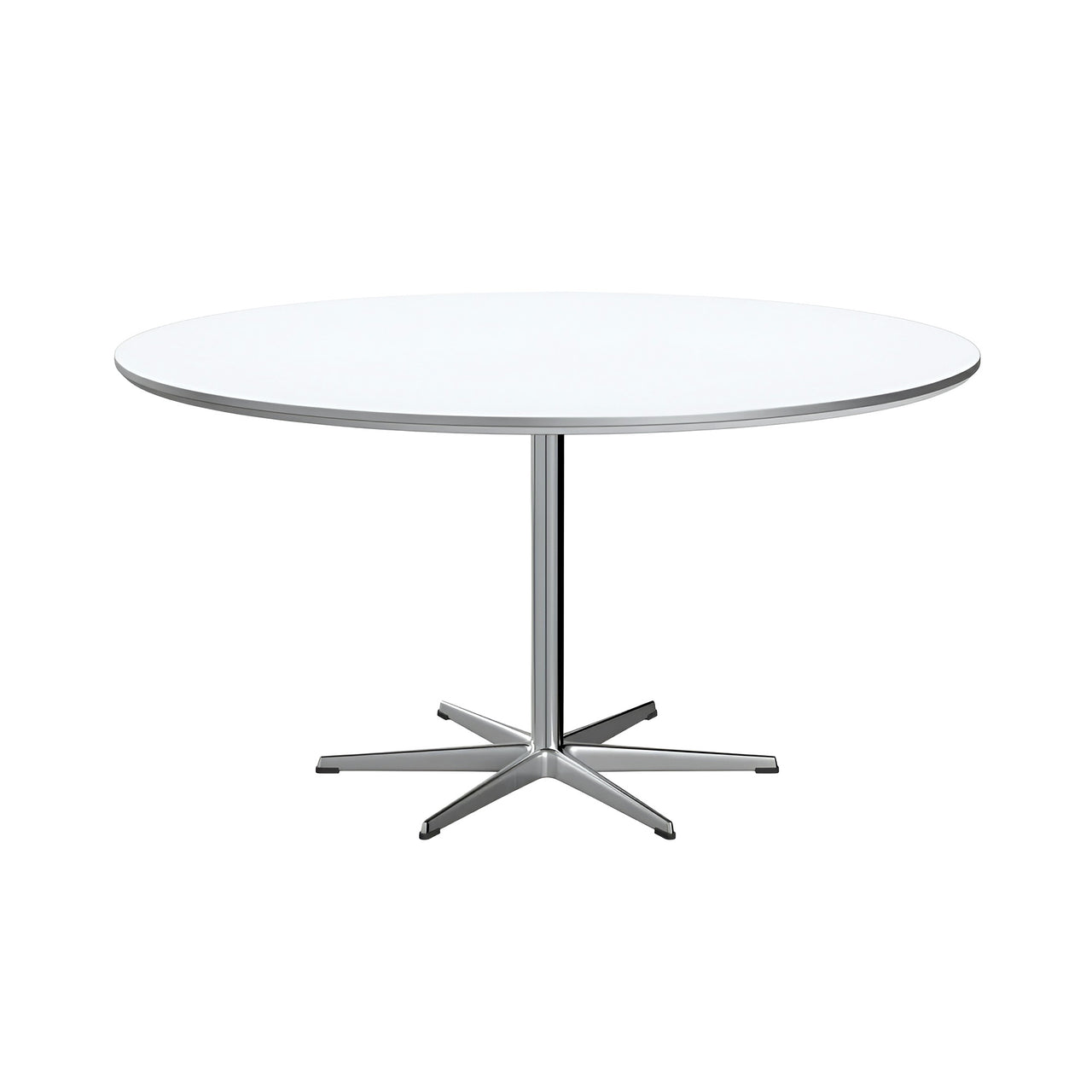 Circular Dining Table: 6 Star Base + Large - 57.1