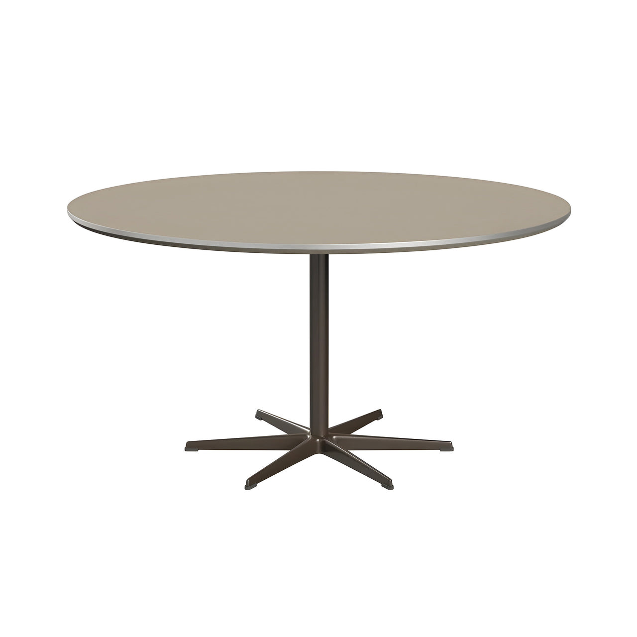 Circular Dining Table: 6 Star Base + Large - 57.1