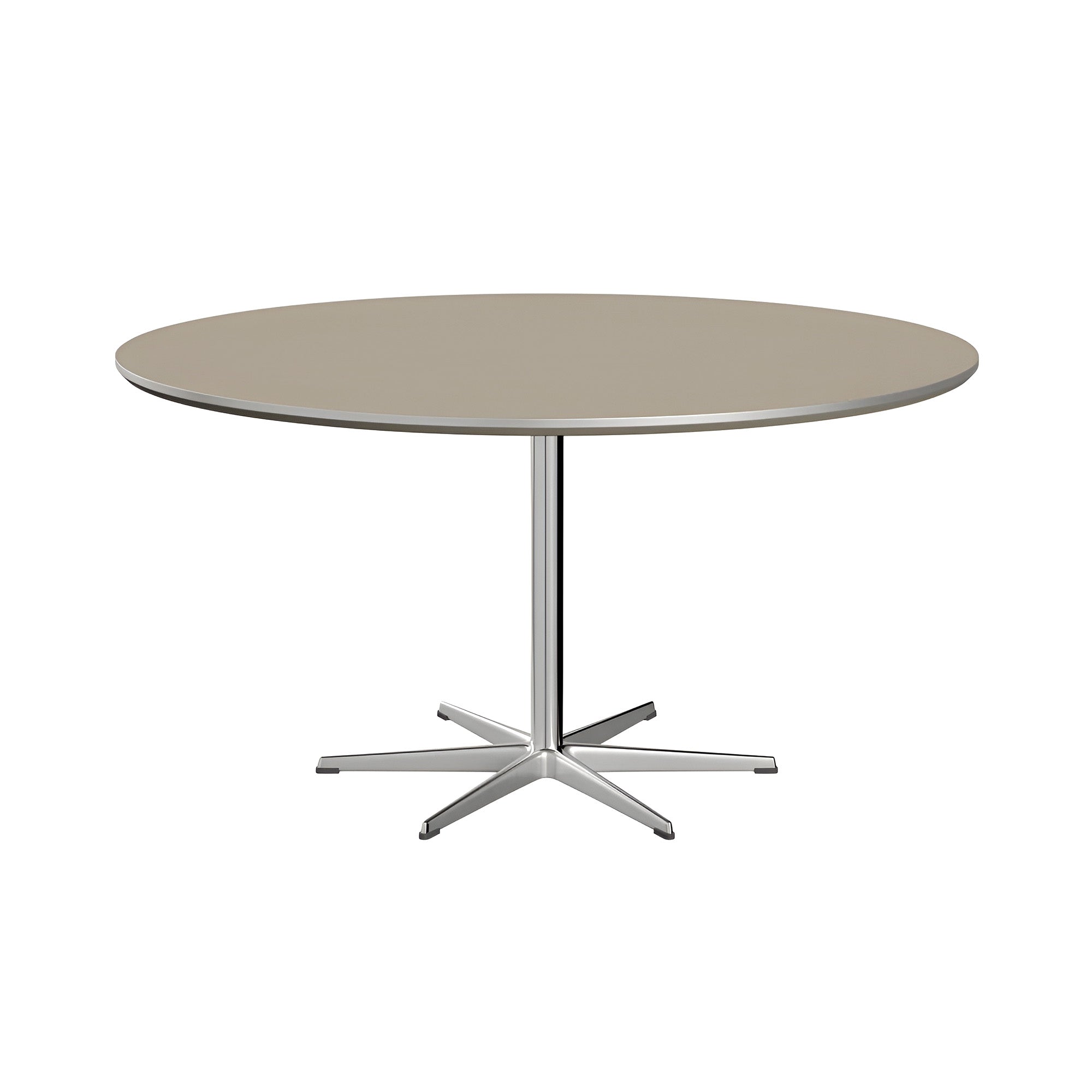 Circular Dining Table: 6 Star Base + Large - 57.1