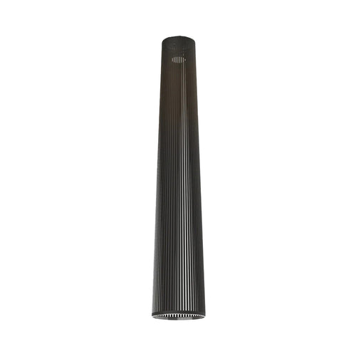 Solis Flush Lamp: High + Black