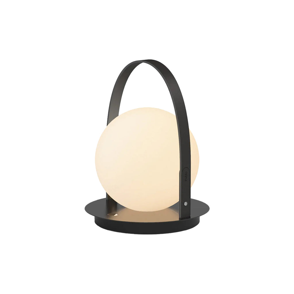 Bola Lantern Cordless: Black + Black