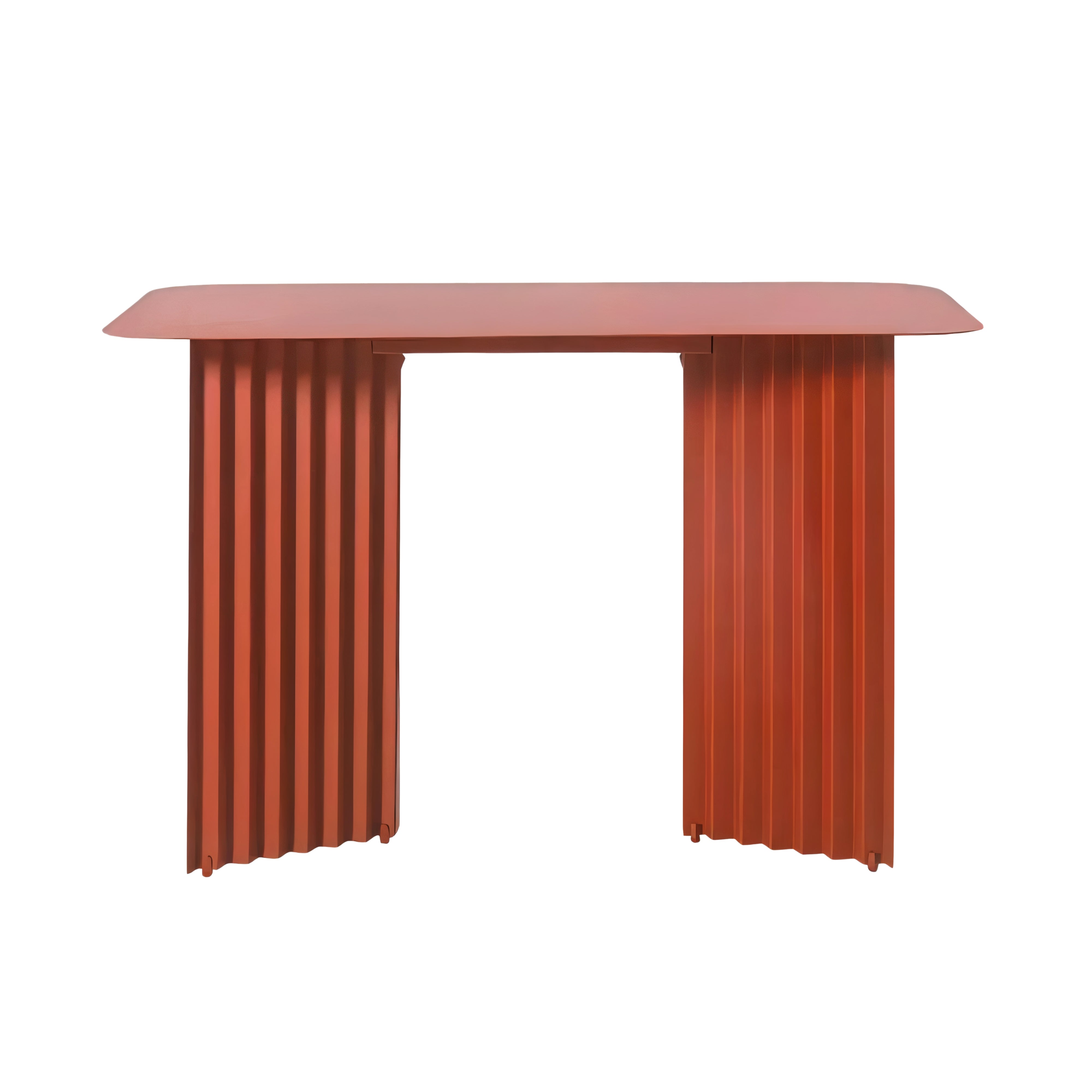 Plec Desk: Steel