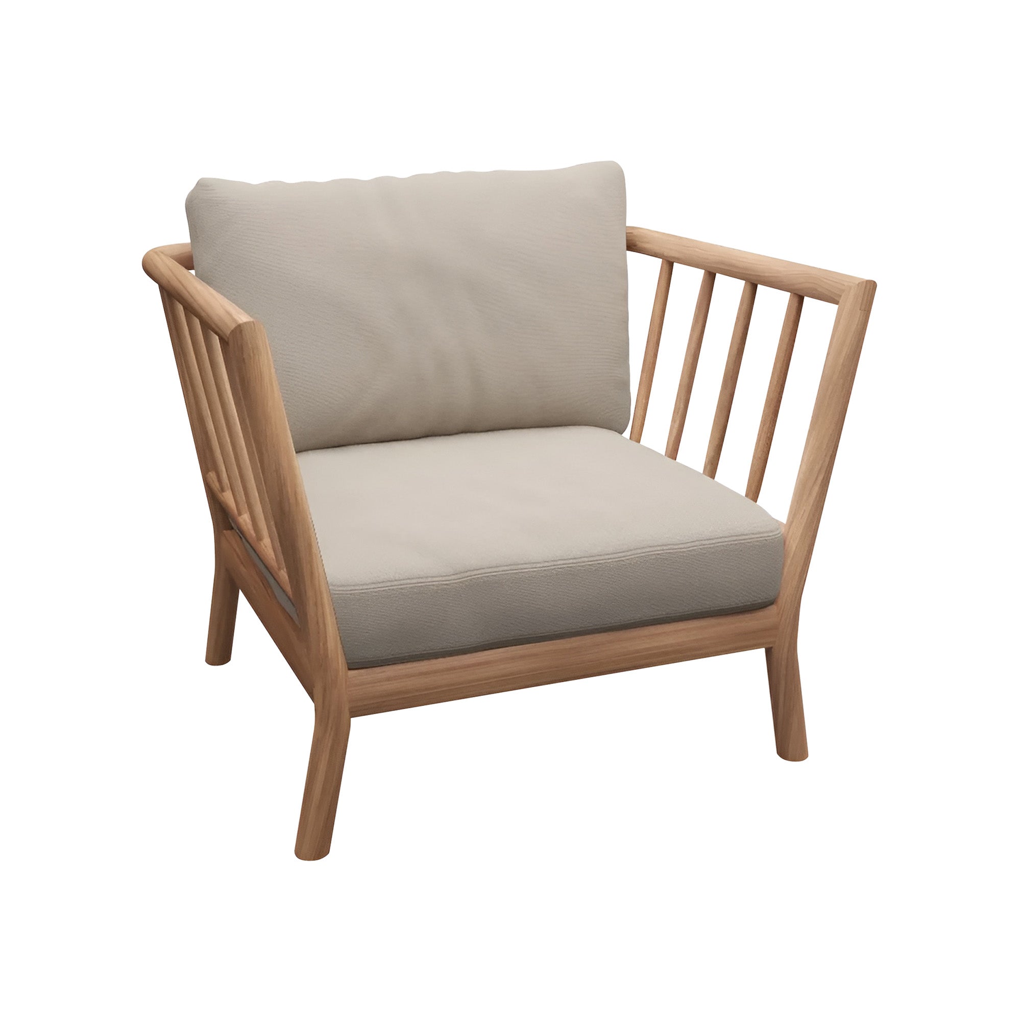 Tradition Lounge Chair: Sunset Papyrus