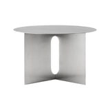 Androgyne Side Table: Steel - Quick Ship + Large - 24.8