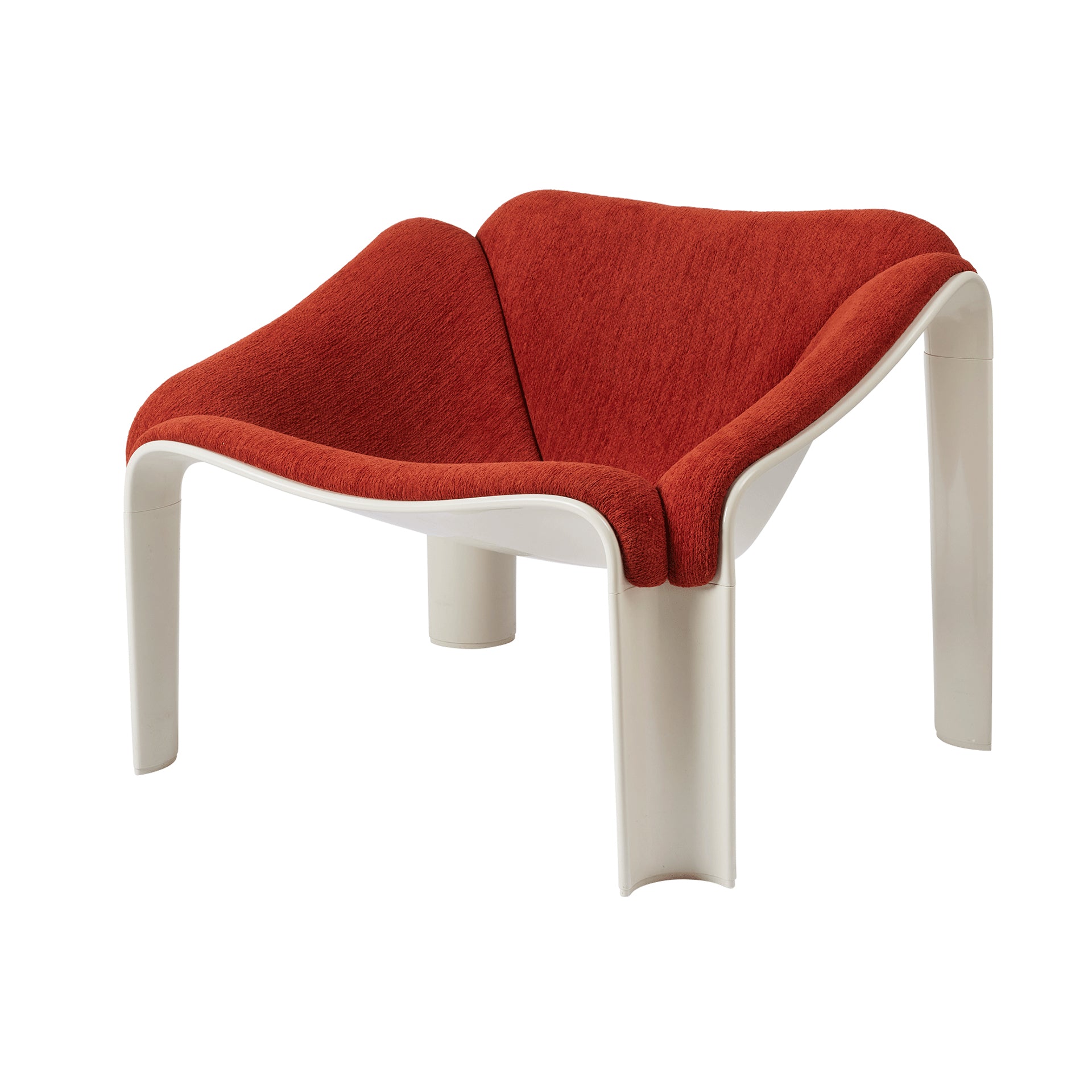 F300 Lounge Chair: Alabaster White + Alouette