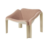 F300 Lounge Chair: Alabaster White + Belsuede FR