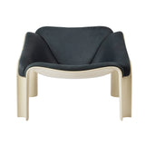 F300 Lounge Chair: Alabaster White + Dunes