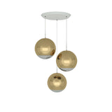 Mirror Ball 40 cm Round Pendant System: Gold