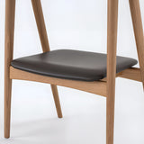 Seoto Armchair: Seat Upholstered