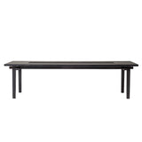 Kiam Table: Square + With Storage + Maple Black + Kiam