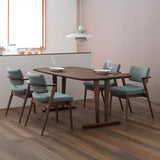 Seoto-EX High Semi-Armchair: Seat + Back Upholstered