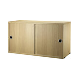 String System: Cabinet with Sliding Doors + Large - 16.5