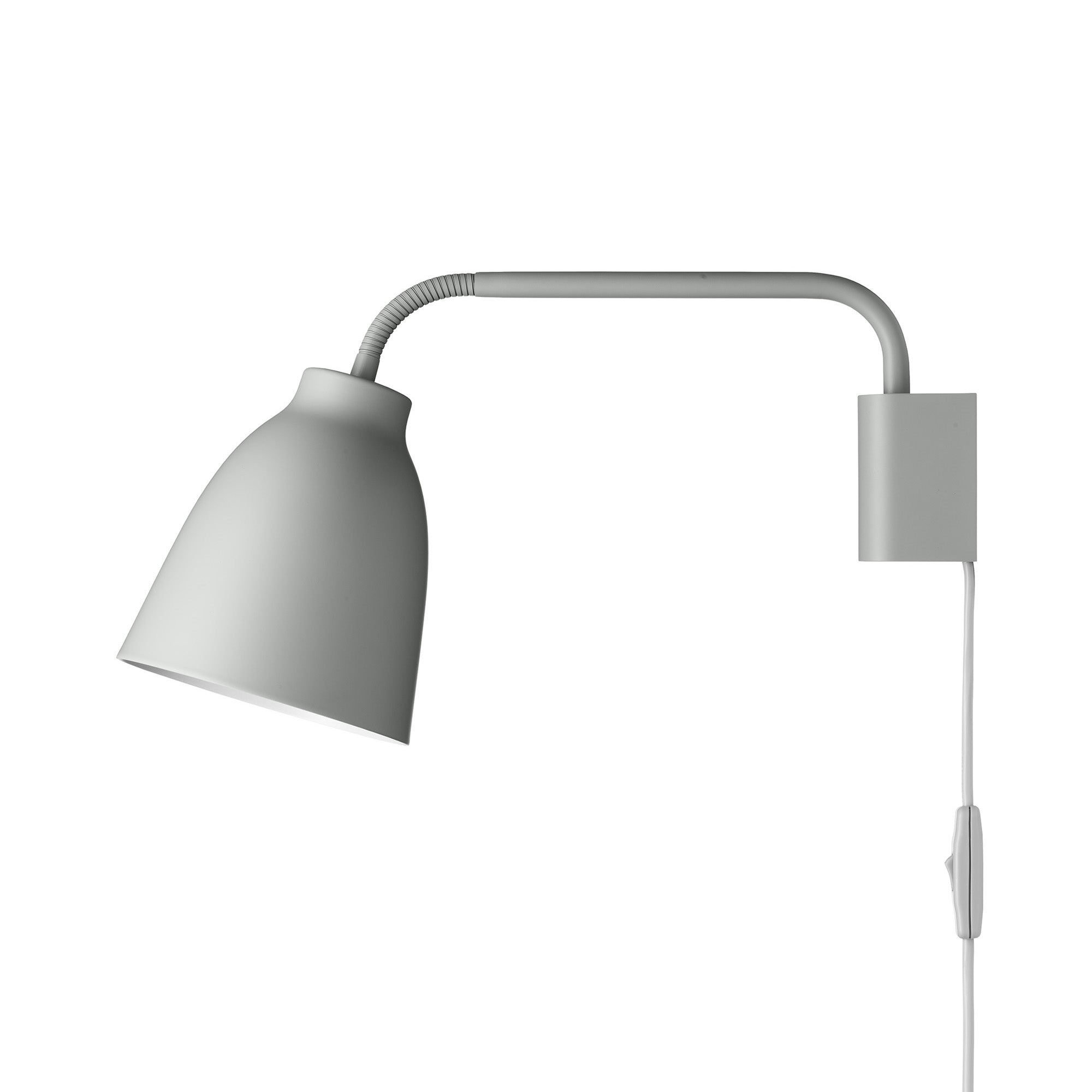 Caravaggio Read Wall Light: Grey
