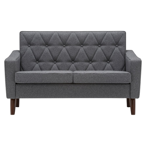 lobby chair 2 seater: Dark Walnut