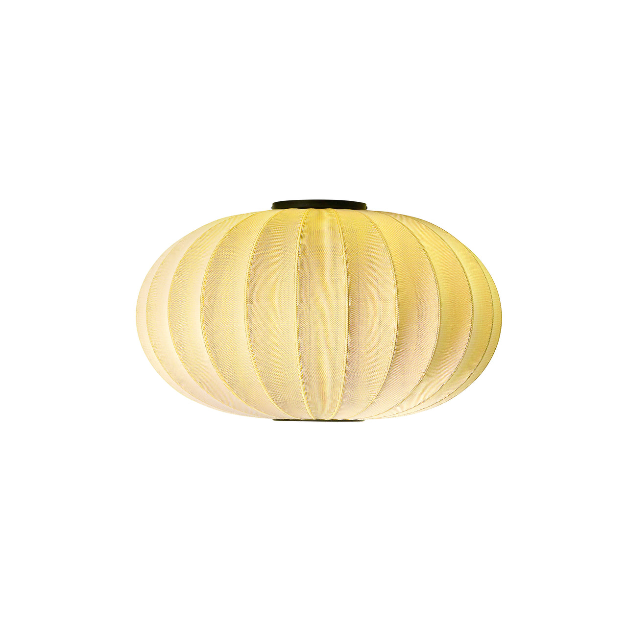 Knit-Wit Oval Ceiling + Wall Lamp: Medium - 22.4