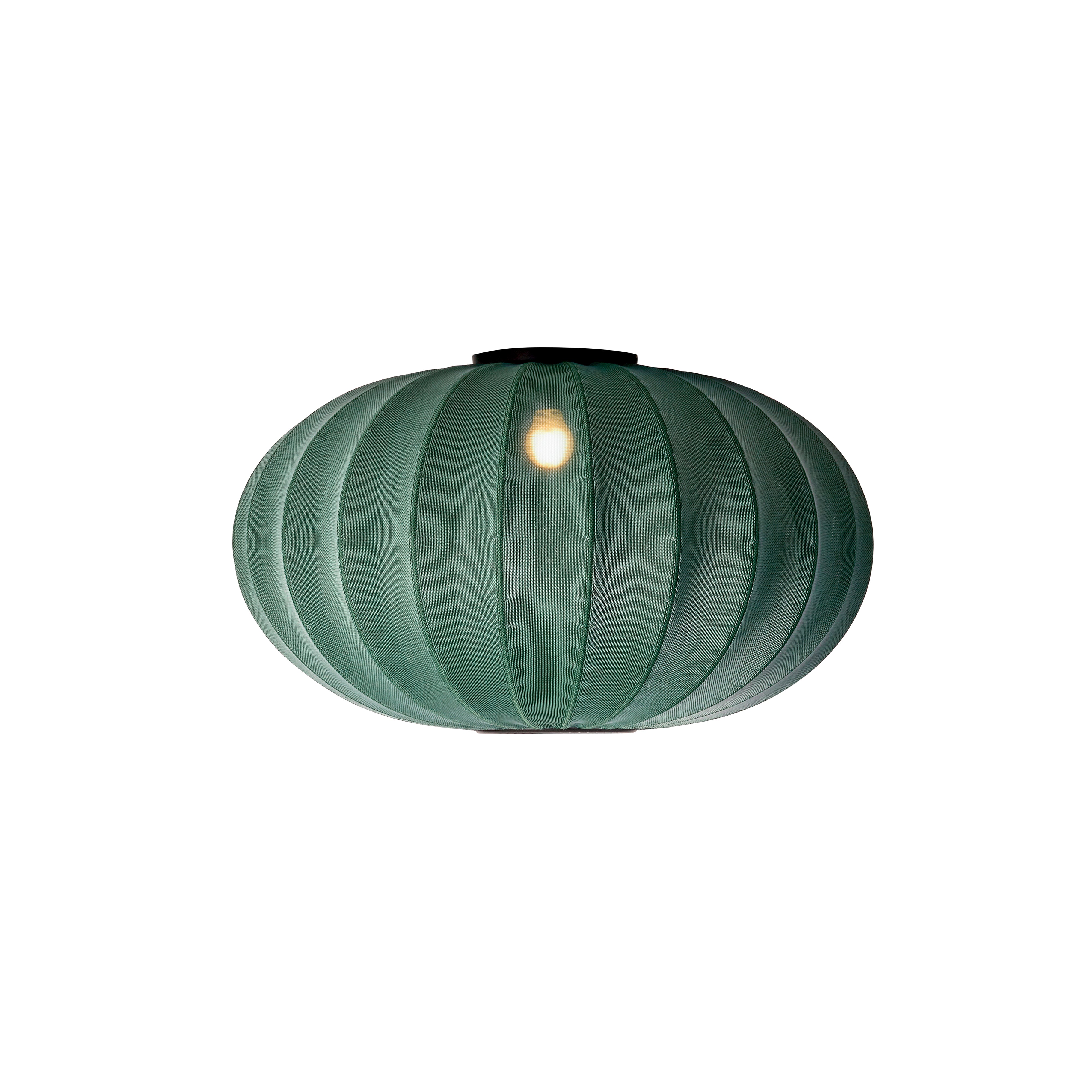 Knit-Wit Oval Ceiling + Wall Lamp: Medium - 22.4
