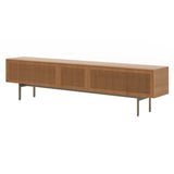 Malmo Technic Sideboard: Large + Super-Matt Oak + Bronze + Composition 3