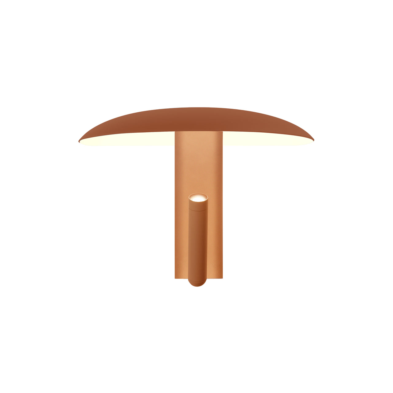 Konoha Wide Wall Lamp : Terracotta