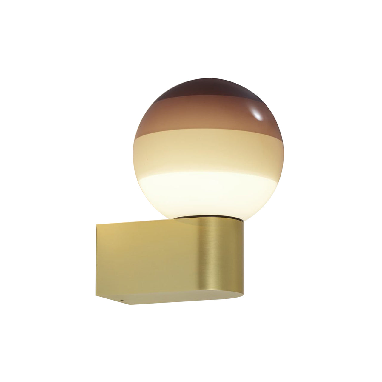 Dipping Wall Light: A1-13 + Chocolate