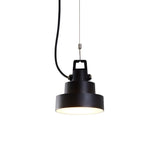 Plaff-On! Pendant with Canopy : Black