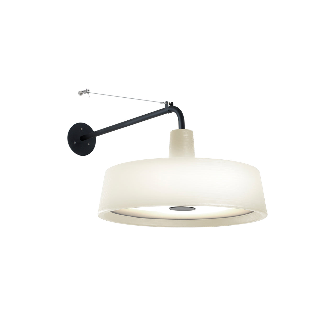 Soho Outdoor Wall Light: White