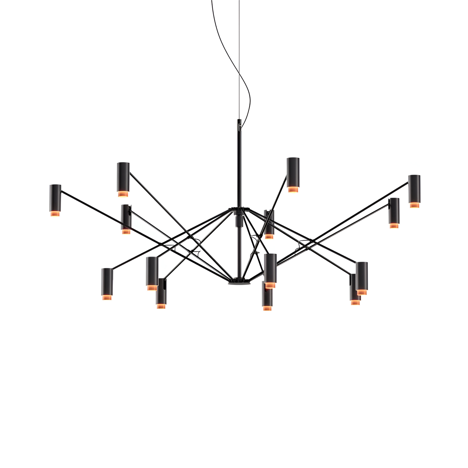 The W Pendant Light: Terracotta