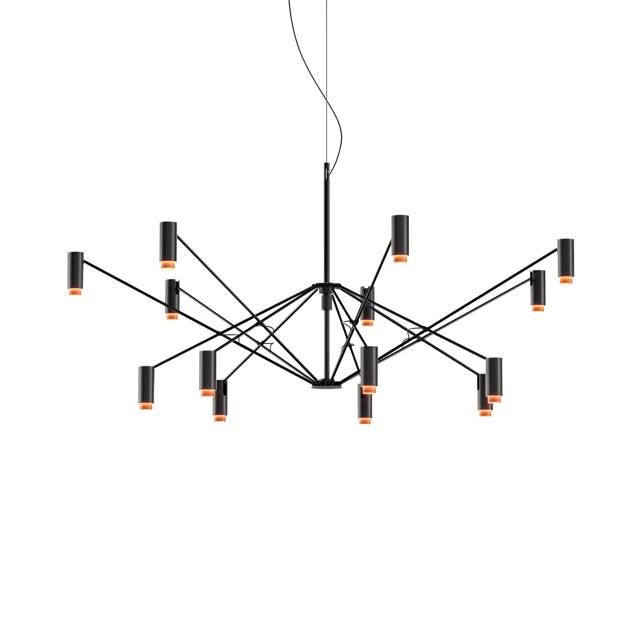 The W Pendant Light: Terracotta