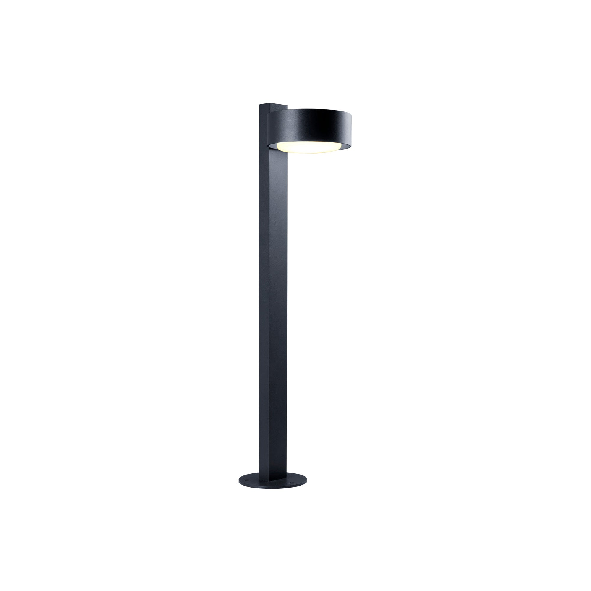 Plaff-On! Outdoor Bollard: Black