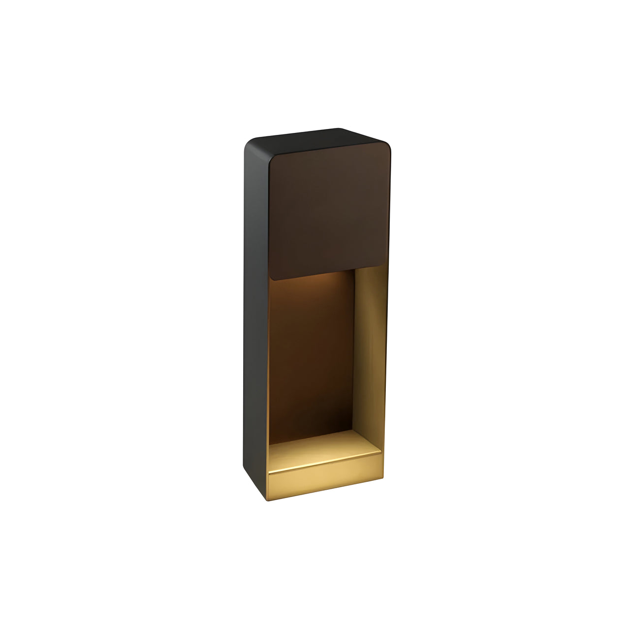 Lab B Outdoor Bollard: Brown
