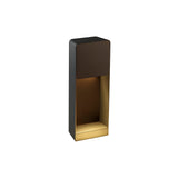 Lab B Outdoor Bollard: Brown