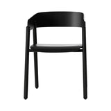 Mava Armchair: Ebony Stained Oak + Ebony Stained Oak