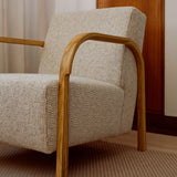 Arch Lounge Chair: Upholstered