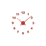 Oj Numbers Wall Clock: Mini - 20.5