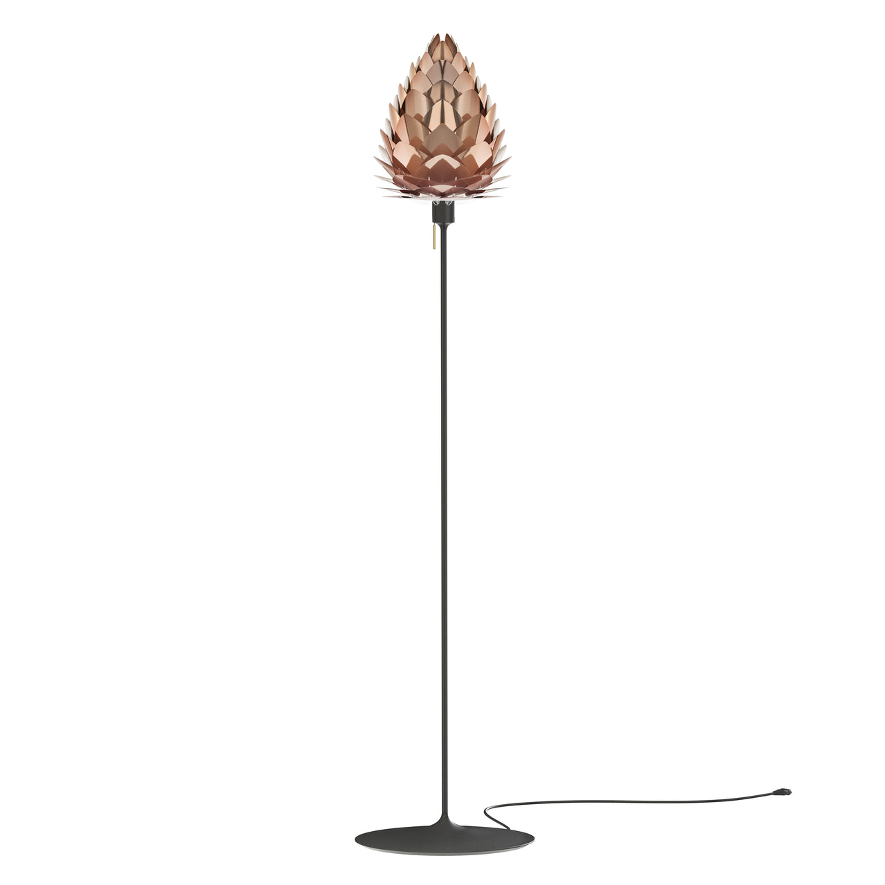 Conia Champagne Floor Lamp: Mini - 11.8